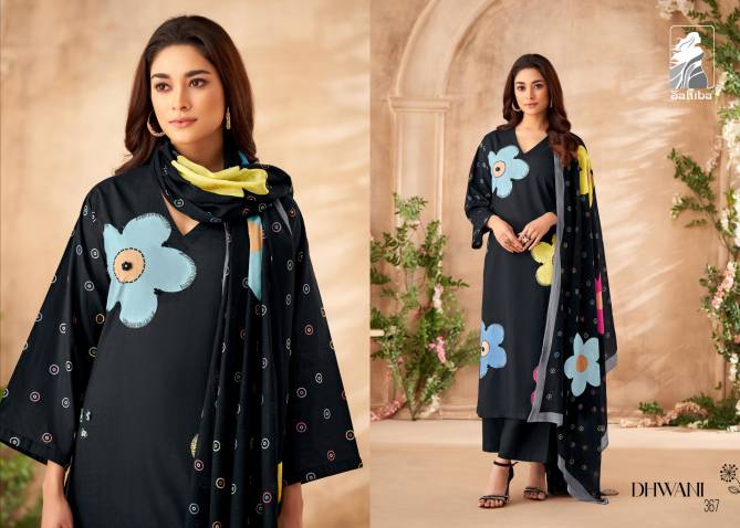 Dhwani By Sahiba Hand Work Pure Cotton Dress Material Wholesale Price In Surat